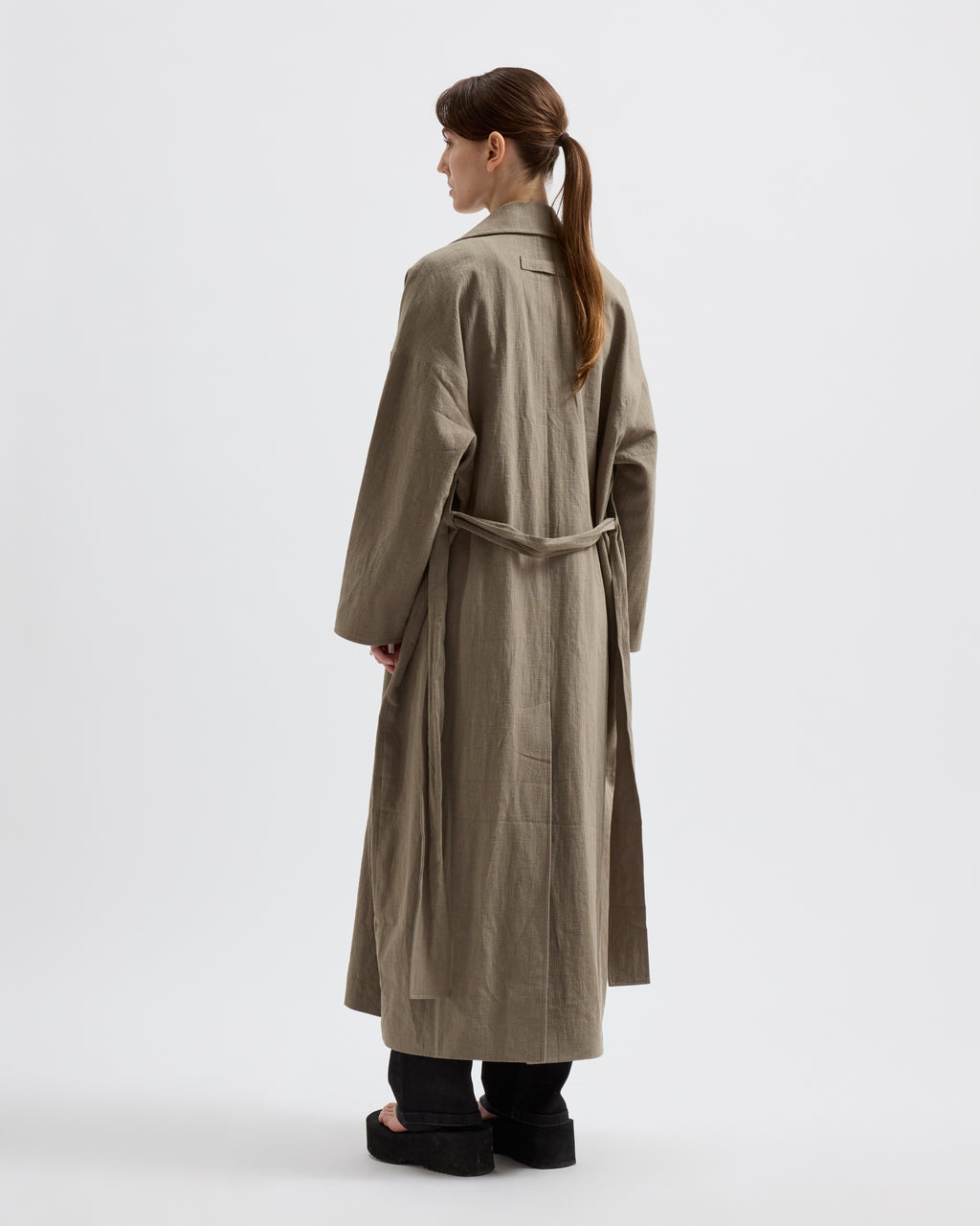 Odette Linen – Light Moss