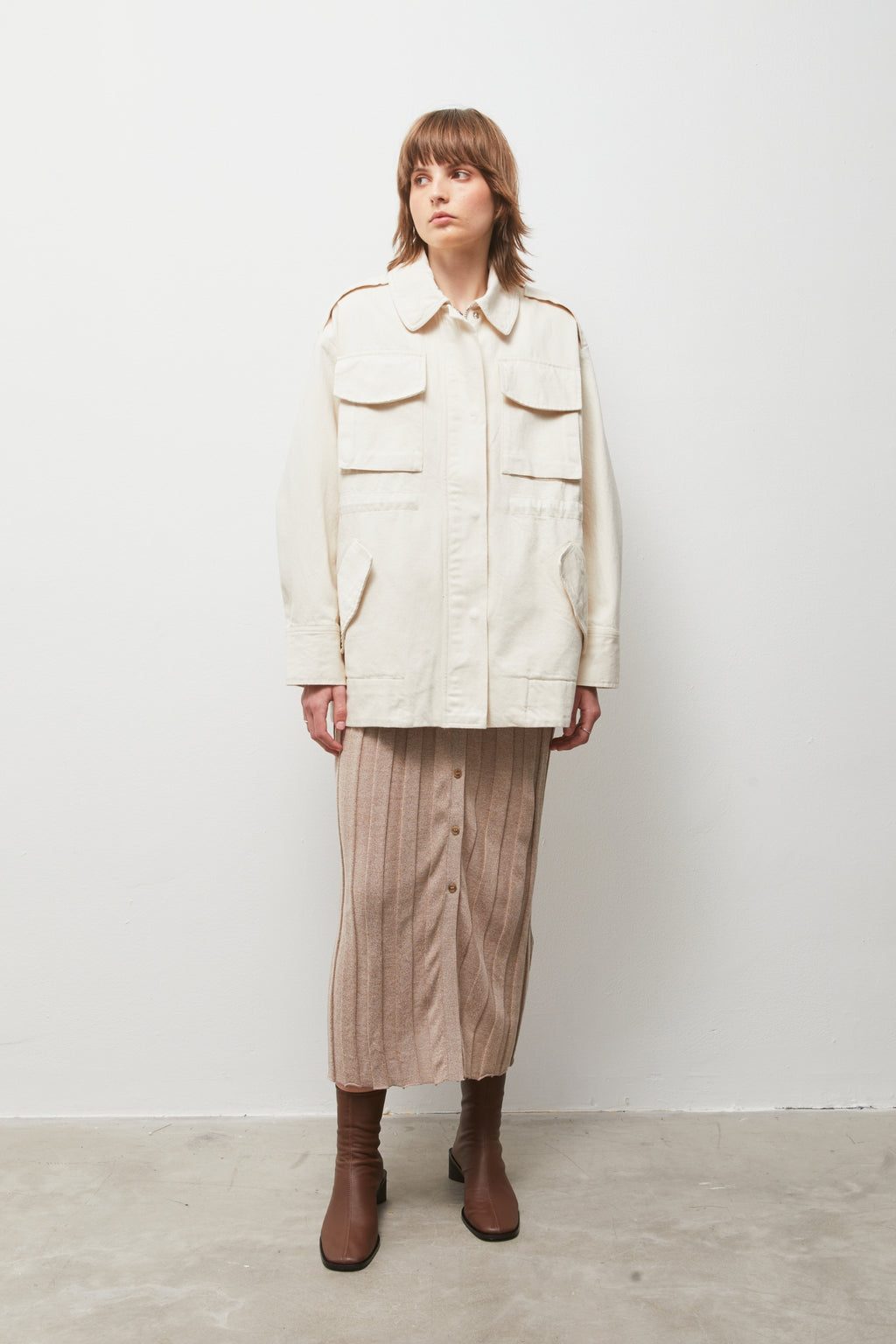 Jane Denim Ecru