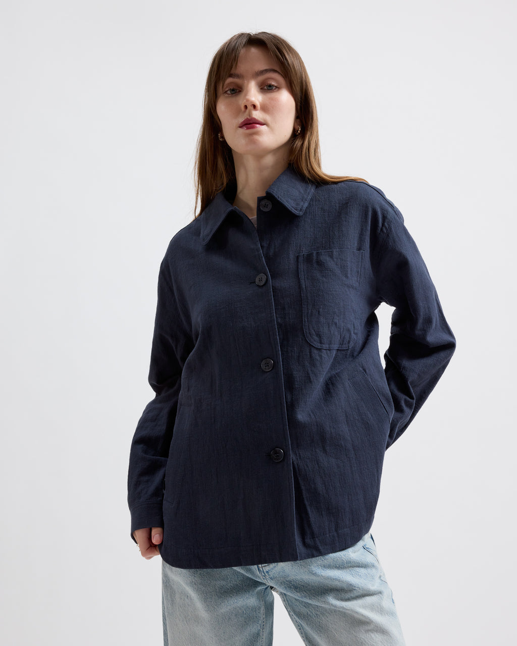 Ally Linen – Dark Navy