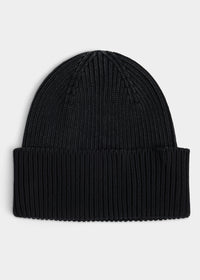 Cotton Beanie Black