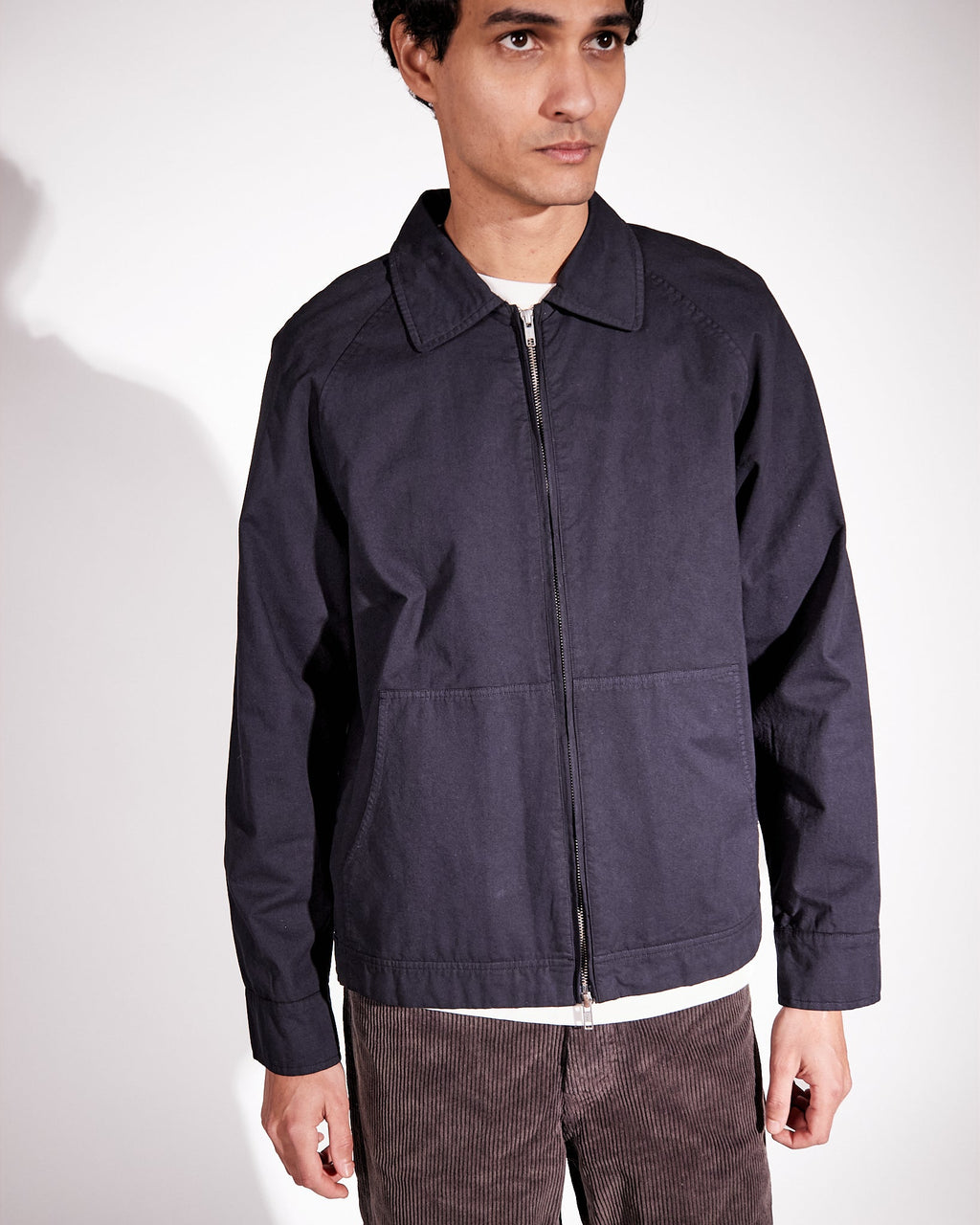 Carter Twill Washed Dark Navy