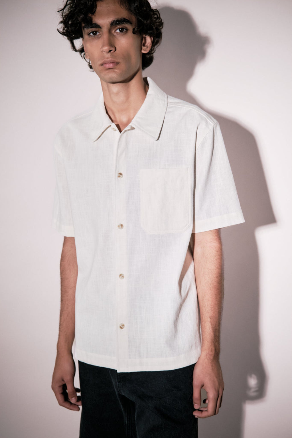 Frank S/S Linen Cream