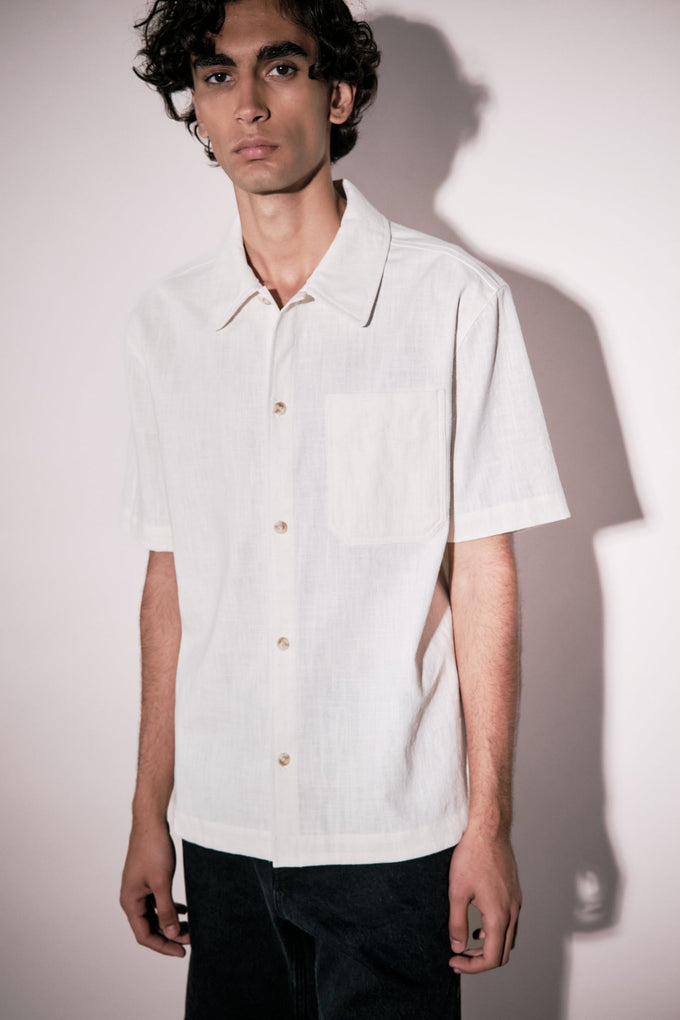 Frank S/S Linen Cream