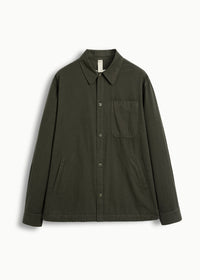 Frank Cotton Washed Dark Olive