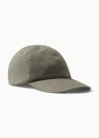 Mac Cap Linen – Light Moss